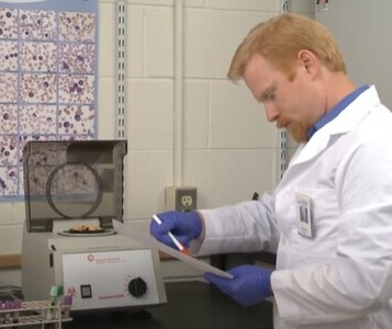 Клиника лечения наркозависимости в Муравленко Врач в кабинете клиники